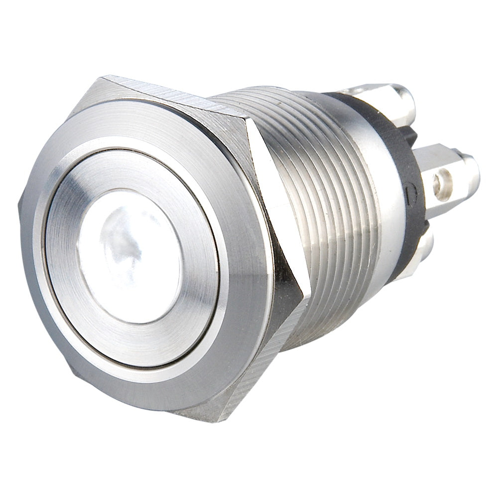 22mm Ring Illuminated Anti Vandal Switch 1NO1NC – Langir 22mm Ring Illuminated Anti Vandal Switch 1NO1NC – Langir
