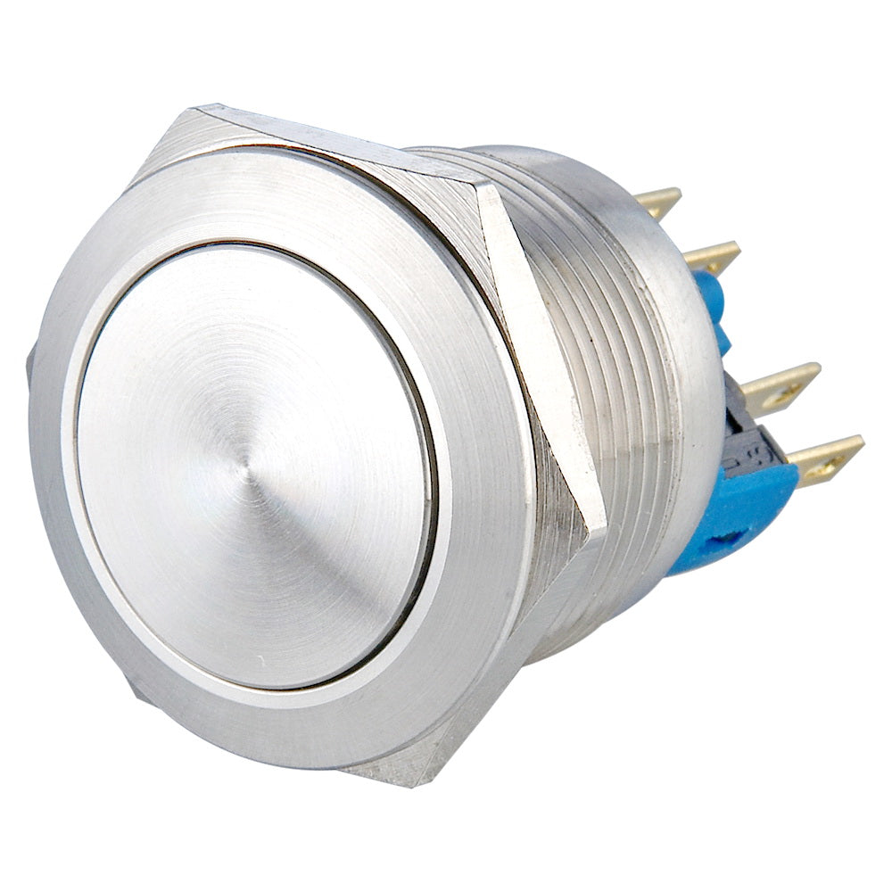 L22 (22 mm) Interruptores Momentâneos ou Travantes 1no1nc Resistentes a Vandalismo Não Iluminados
