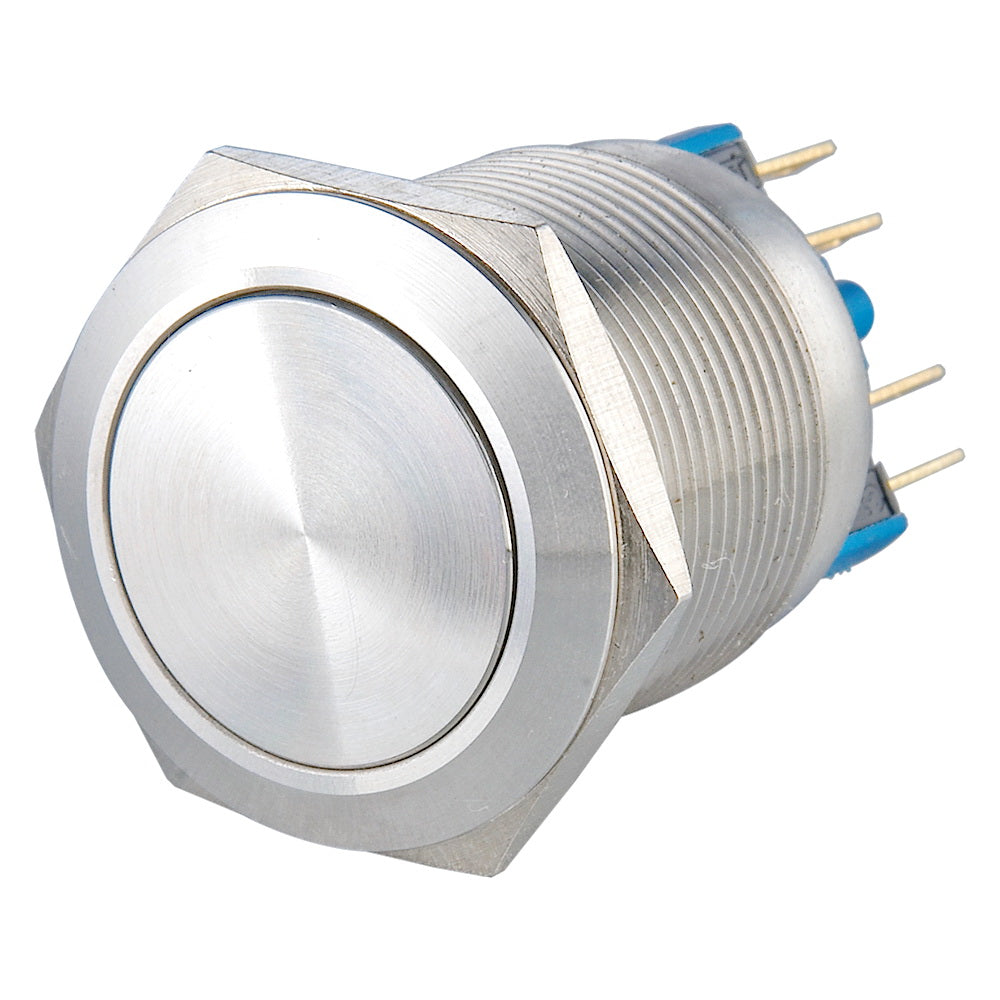 Interruptores antivandálicos 1no1nc con enclavamiento o momentáneos no iluminados L22 (22 mm)