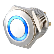 Load image into Gallery viewer, Ls16(16MM)  2A48VDC 1NO Ring Illuminated Anti Vandal Switch - Pin Terminal(2.8x0.5mm)
