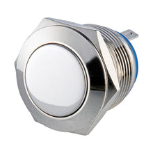 Charger l&#39;image dans la galerie, 19mm Nickel-plated Brass 2A 48VDC IP65 Anti Vandal Switch