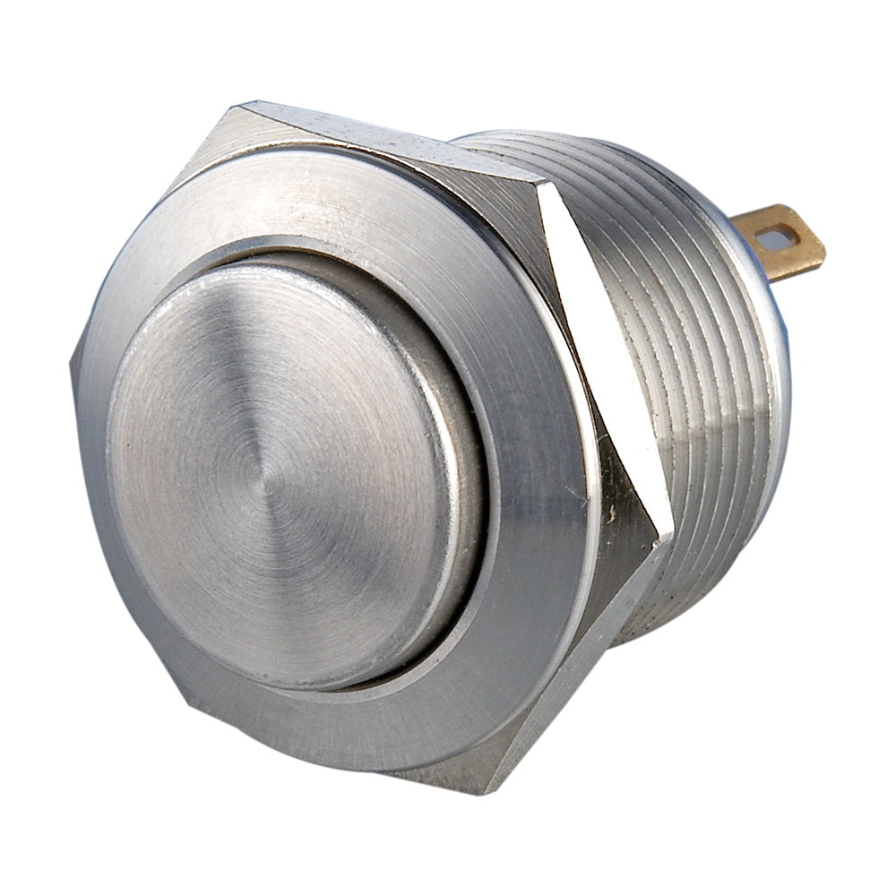 V19(19mm) Stainless Steel Anti Vandal Switch - 1NO Momentary