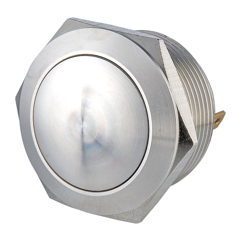 V22(22mm) Stainless Steel Anti Vandal Switch - 1NO Momentary