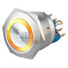 Charger l&#39;image dans la galerie, 22mm Ring Illuminated Anti Vandal Switch 1NO1NC